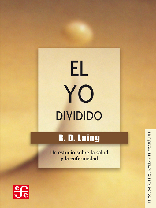 Title details for El yo dividido by Ronald David Laing - Available